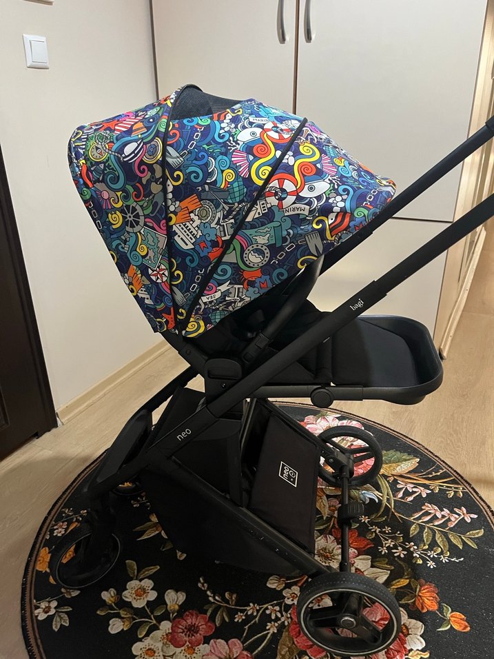 Kabin boy bebek arabası Bagi Neo Marine - Görsel 3