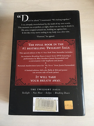 universal Beden çeşitli Renk Breaking Dawn Special Edition - Stephenie Meyer