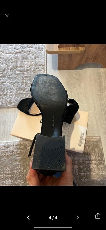 39 Beden siyah Renk BERSHKA Topuklu Ayakkabı