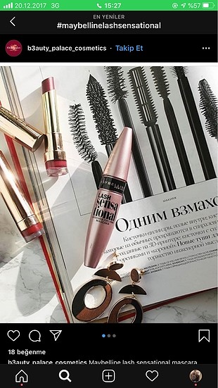 Maybelline Lash Sensational Maskara