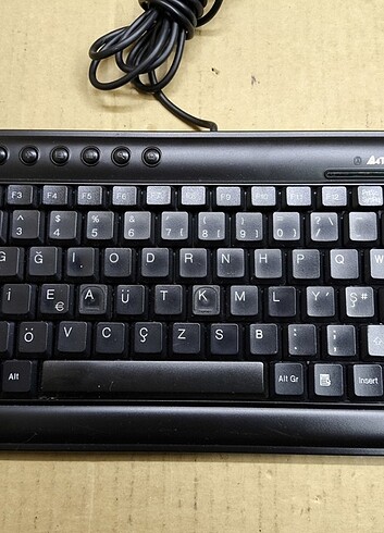 A4 TECH KL5UP F X-SLIM MULTIMEDYA F KLAVYE USB SİYAH 