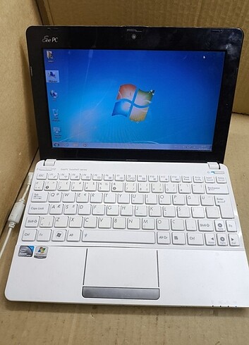 ASUS EEEPC ATOM İŞLEMCİ 2GB RAM 160GB HDD LAPTOP PİL BİTİK 