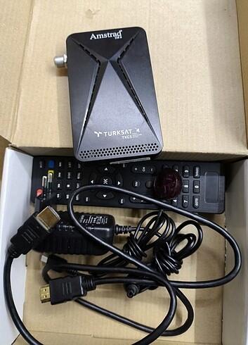 Beden uydu alıcı HDMİ amstrad Tüm kanallar yüklu