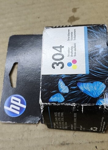 Hp Hp kartus 304 Renkli 