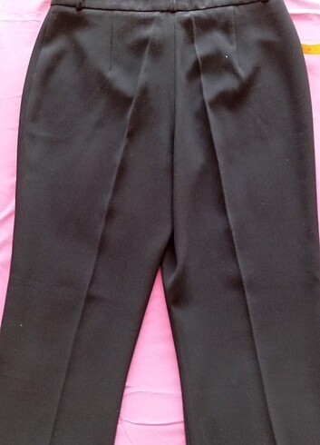 38 Beden siyah Renk Siyah kumaş pantolon