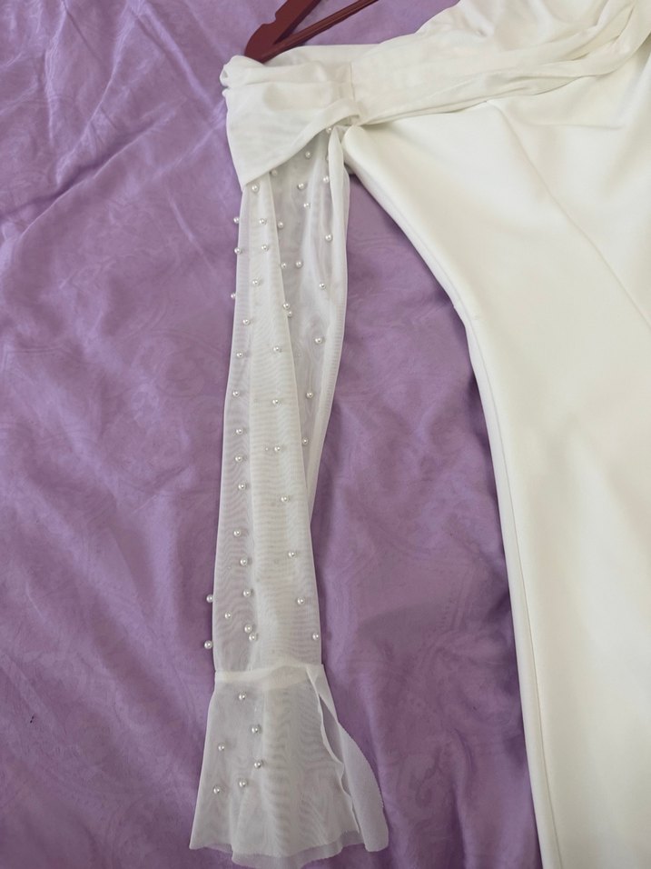 Straplez elbise - Görsel 2