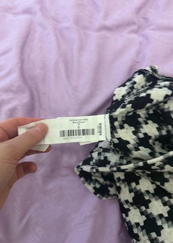 Kadın Siyah Beyaz kısa Etek - Görsel 2