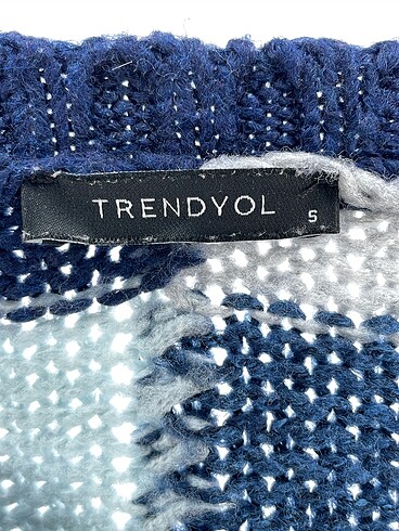 s Beden mavi Renk Trendyol & Milla Kazak / Triko %70 İndirimli.