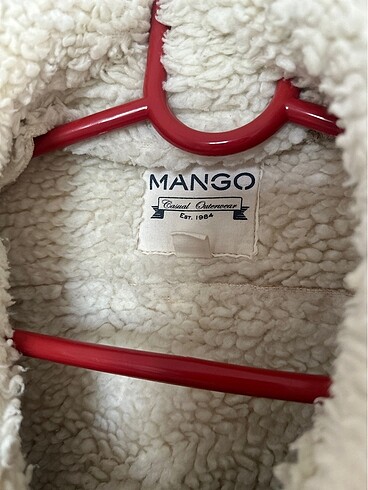 Mango Mango peluş kürk mont