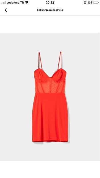 Bershka elbise
