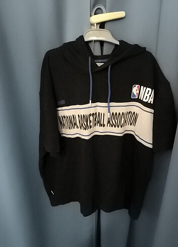 xxl Beden siyah Renk NBA oversize sweatshirt tişört