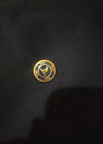 Lacivert Düğmeli Uzun palto - Görsel 7