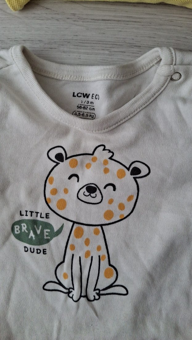 Gri Kısa Kollu Erkek Bebek Tulum - Görsel 2