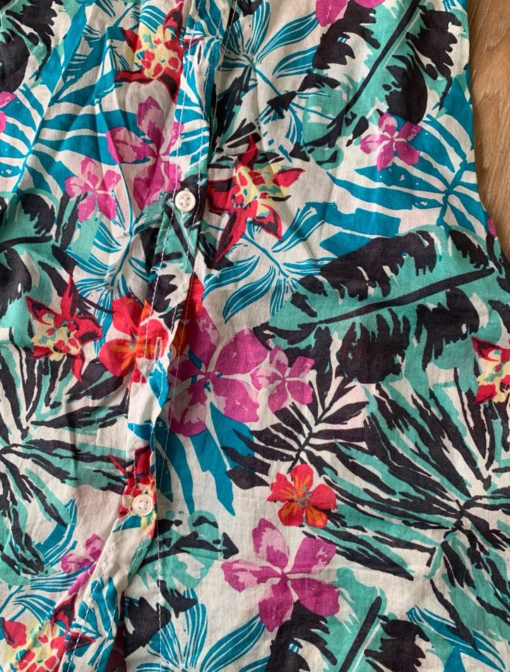 C&A sırt dekolteli kız çocuk gömlek - Görsel 2