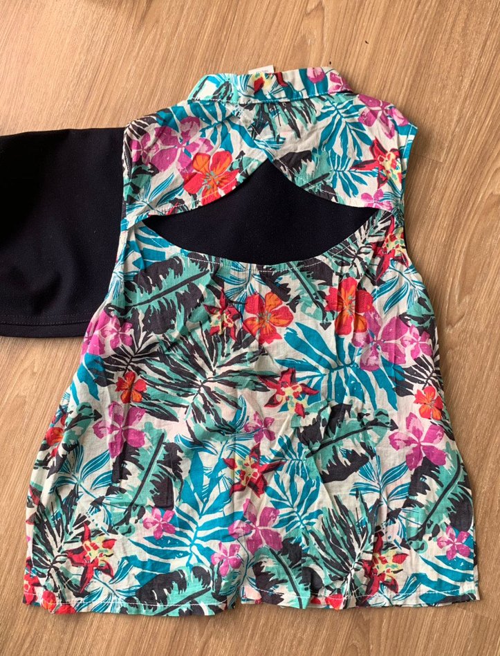 C&A sırt dekolteli kız çocuk gömlek - Görsel 5