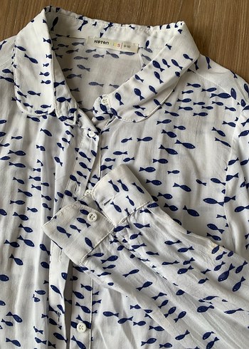 Koton kız çocuk gömlek - Görsel 4