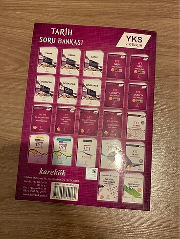  Beden Renk Karekök yayınları ayt tarih soru bankası