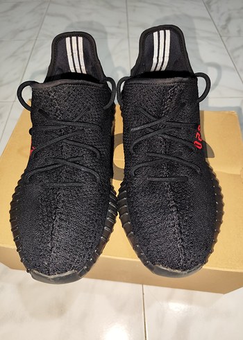 44 Beden Adidas yeezy boost 350v2 bred Kanye West yeezy black red
