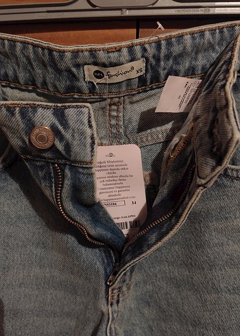 Kadın Wide Leg Jean - Görsel 5