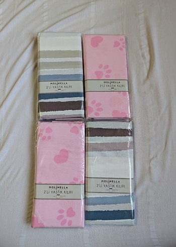 4 Paket 2'li Yastık Kılıfı - Görsel 2