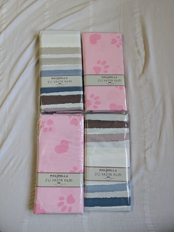 4 Paket 2'li Yastık Kılıfı - Görsel 2