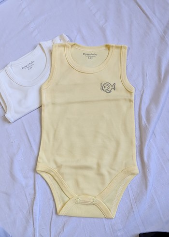 5 Adet 6 ay bebek Zıbın 2 sıfır kol 3 kısa kollu. *hediyeli - Görsel 4