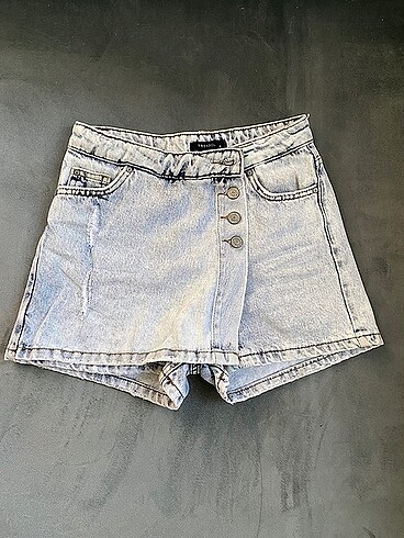 TRENDYOLMİLLA Denim Şort Etek