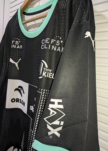 Puma THW Kiel hentbol forması 24/25 streetwear jersey - Görsel 6