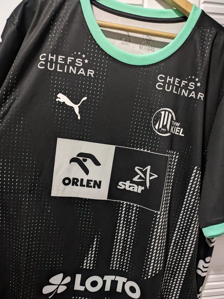 Puma THW Kiel hentbol forması 24/25 streetwear jersey - Görsel 4