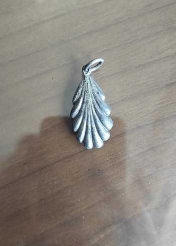 Diğer Gri Bohem Yaprak Detaylı Kadın Kolye