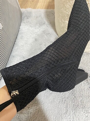 38 Beden siyah Renk Zara bot
