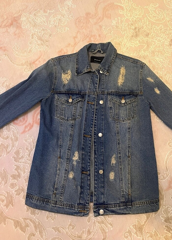 Stradivarius kot ceket - Görsel 4