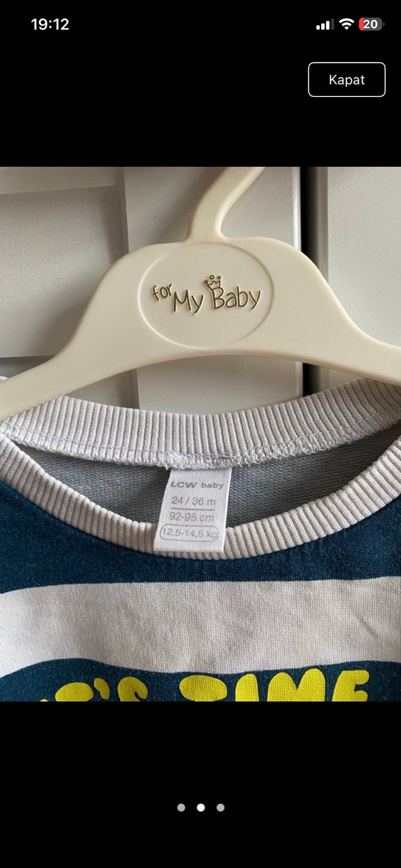 Lc Wakiki Renkli Baskılı Erkek Sweatshirt - Görsel 3