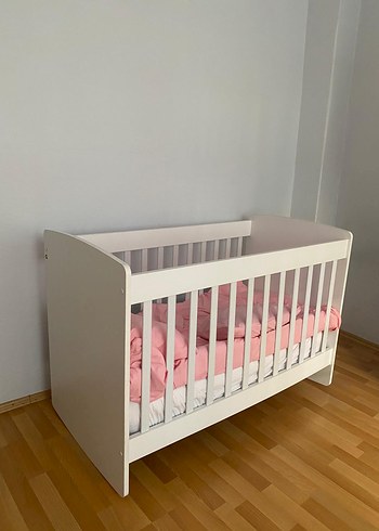 Beden beyaz Renk Beyaz Bebek Beşiği
