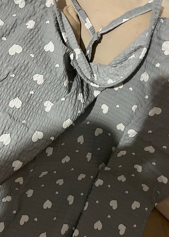 Gri Desenli Emzirme Örtüsü - Görsel 2