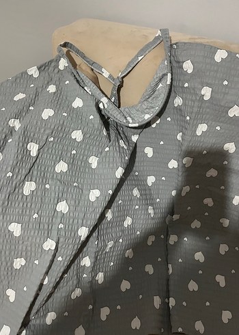 Gri Desenli Emzirme Örtüsü - Görsel 6