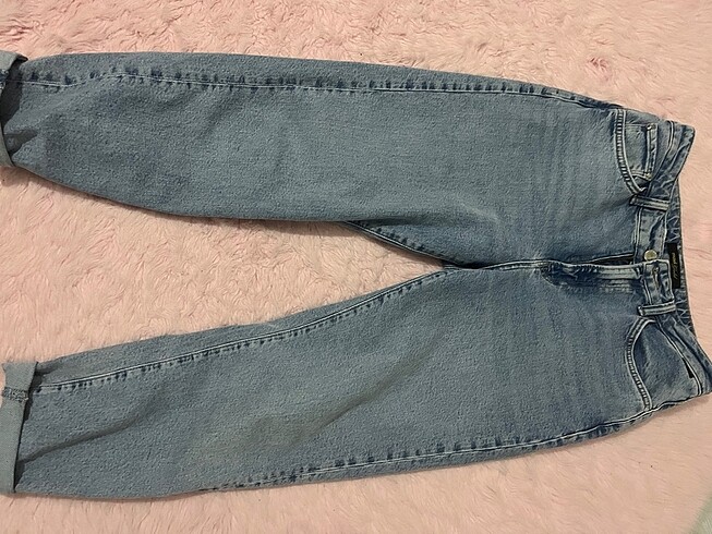 29 Beden Mavi mom jean
