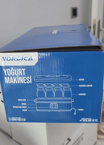 Nordica yoğurt makinesi 