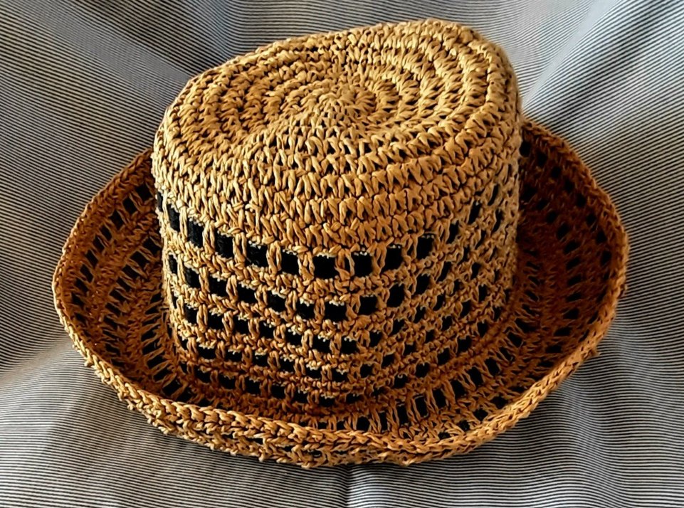 Naf Naf şık yazlık hasır Kadın Şapka - Görsel 2