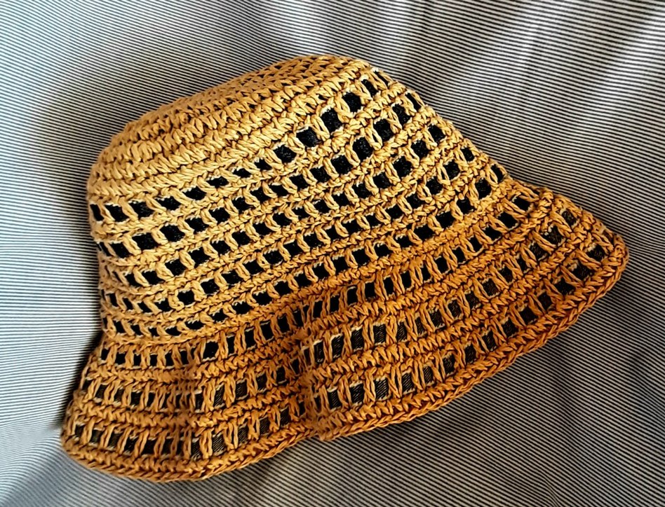 Naf Naf şık yazlık hasır Kadın Şapka - Görsel 4