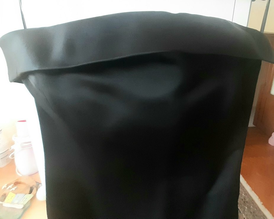 ZARA Siyah straplez gece elbisesi - Görsel 4