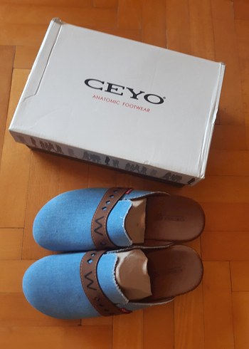 Diğer Ceyo Mavi Denim Terlik