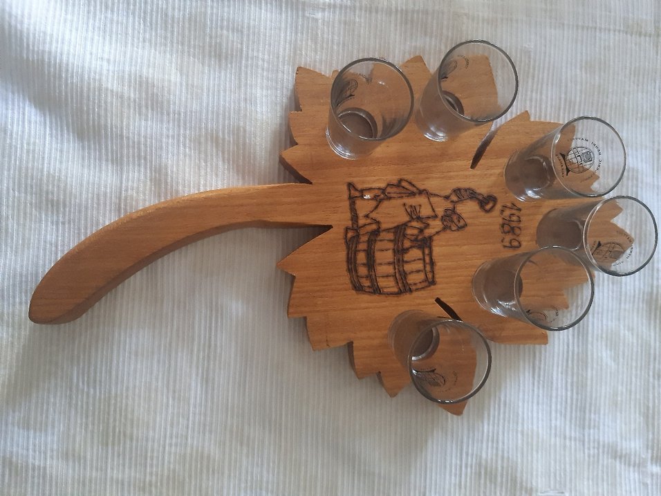 Ahşap Tepsili Bardak Seti - Görsel 4