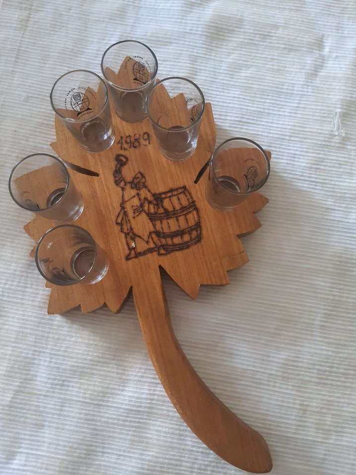 Ahşap Tepsili Bardak Seti - Görsel 3