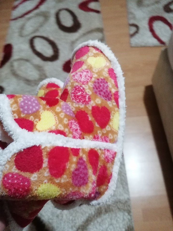 Kız Çocuk Çok Renkli Bohem Sıcak Terlik - Görsel 4