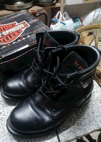 42 NUMARA HARLEY DAVİDSON DERİ BOT - Görsel 5