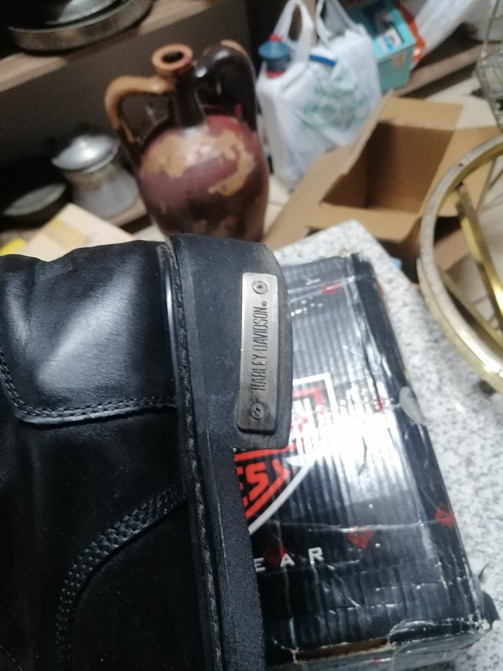 42 NUMARA HARLEY DAVİDSON DERİ BOT - Görsel 4