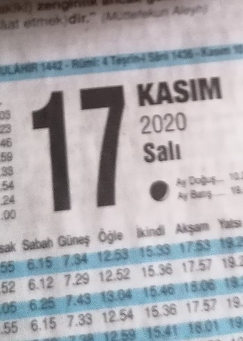 2020 TAKVİM YAPRAKLARI - Görsel 5