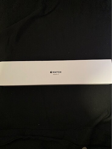 Apple watch 3 series 38 mm gümüş rengi beyaz kordon