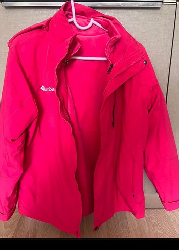 Columbia fuşya mont - Görsel 4